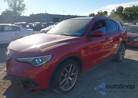 2018 Alfa Romeo Stelvio Ti Sport Awd from USA, damaged, VIN ZASFAKNN2J7B87099